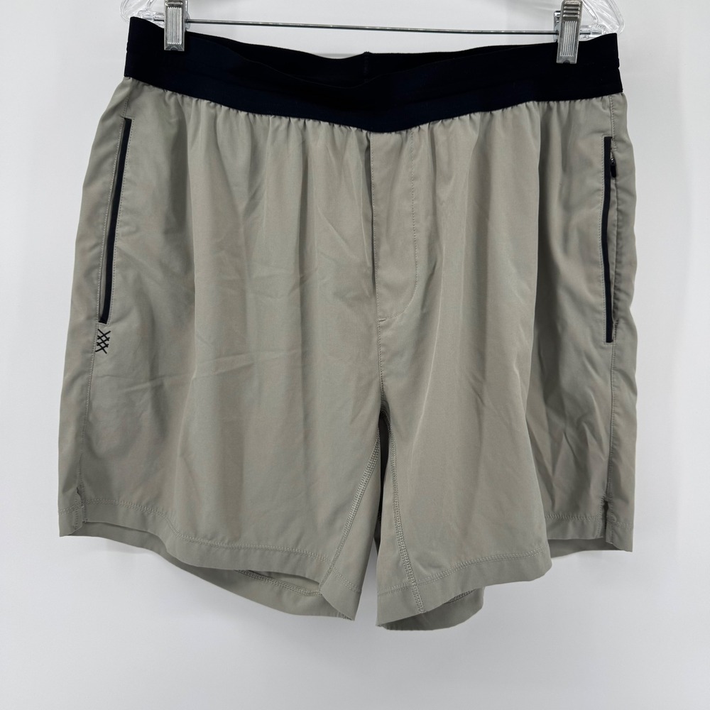 Rhone Men's XL Versatile Training Shorts Athletic Gym Running Zipper Pockets